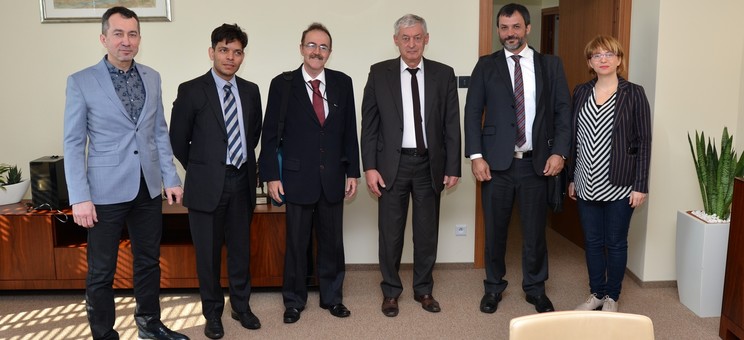 Wizyta i wykłady profesorów z Brazylii