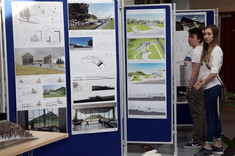 Wystawa prac studentów architektury